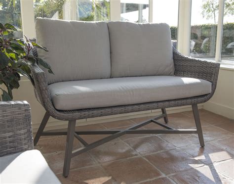 Kettler La Mode 2 Seat Outdoor Sofa Set Garden Furniture