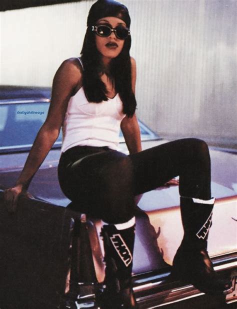 Aaliyah Boots Tights And Tankthats My Kind Of Style There