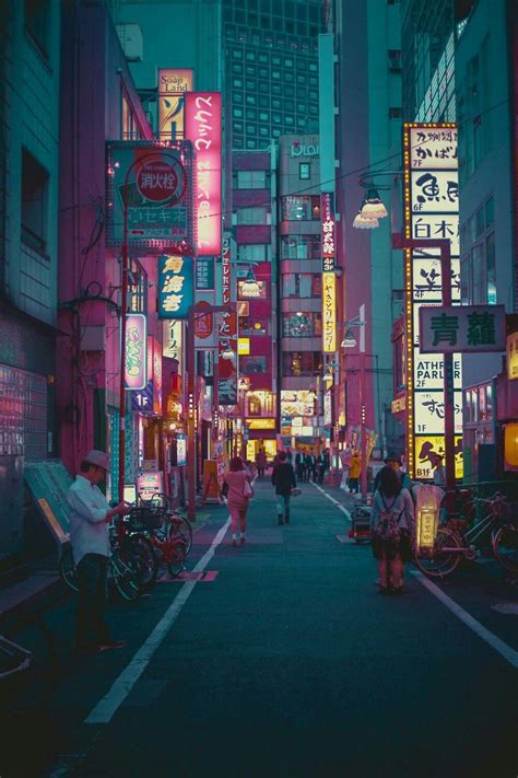 Anime Aesthetic Street Wallpapers Wallpaper Cave