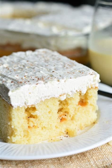 Eggnog Poke Cake Will Cook For Smiles