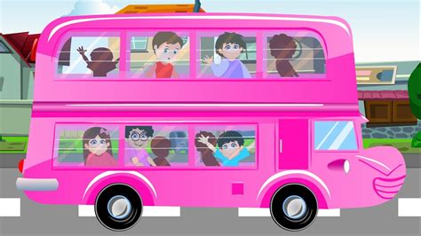 The wheels on the bus. ล้อรถบัส | เพลงเด็ก | เพลงเด็กอนุบาล | Wheels on the Bus ...