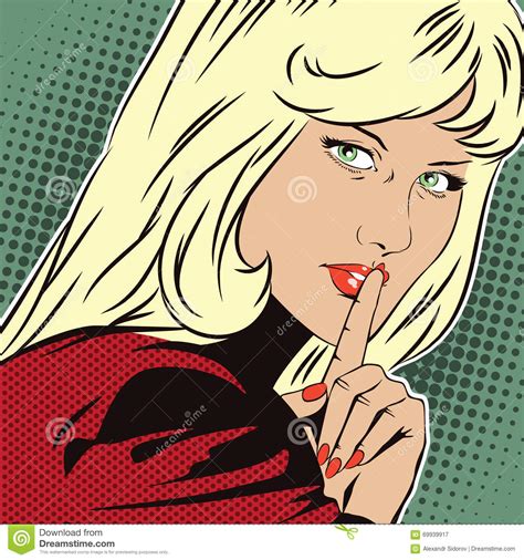 Stock Illustration People In Retro Style Pop Art And Vintage