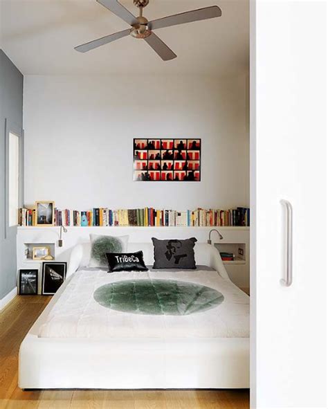 White And Modern Apartments With Clever Bookshelves Ideas Homemydesign
