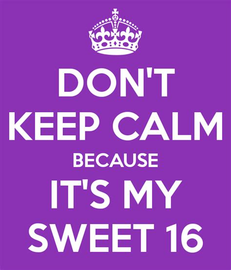 Sweet 16 Funny Quotes Quotesgram