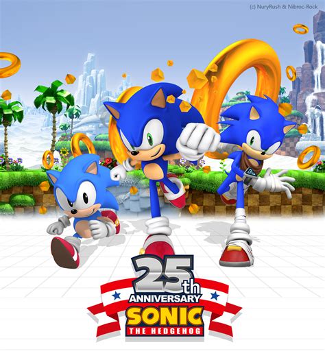 Sonics 25th Anniversary Poster Remake By Nuryrush On Deviantart