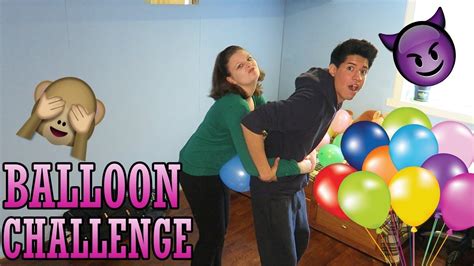 Naughty Balloon Challenge W Girlfriend🎈 Youtube
