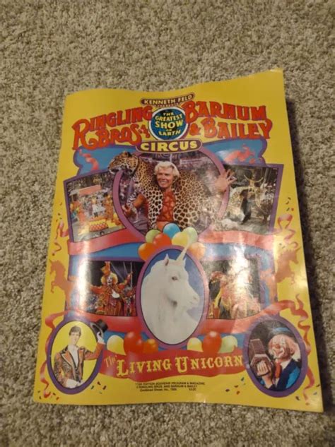 Ringling Brothers Barnum Bailey Circus Souvenir Program With