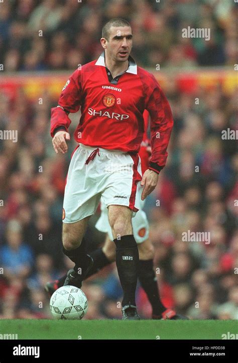 Eric Cantona Manchester United Fc 01 March 1997 Stock Photo Alamy