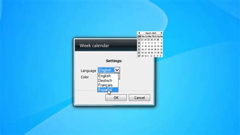 Calendar Week Gadget Windows 7 Calendar Printables Free Templates