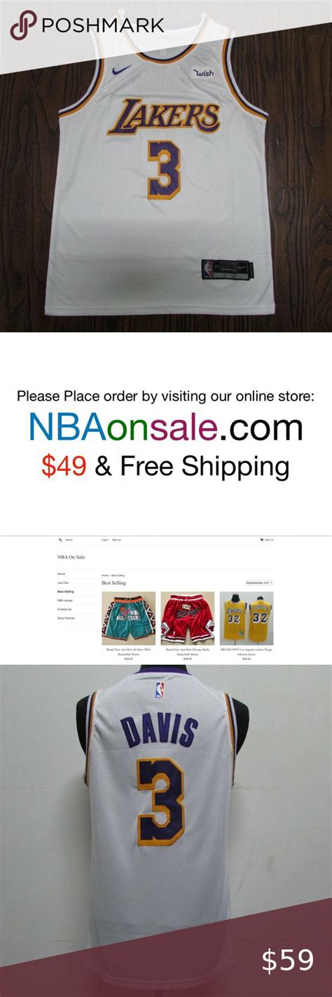 Novak djokovic congratulates denver nuggets star nikola jokic, who this week was named the nba's most valuable player. NEW Nike Los Angeles Lakers Anthony Davis Jersey 3 Please ...
