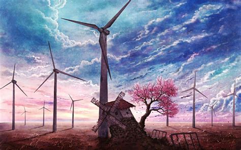 Windmill Wallpapers Wallpaper Cave