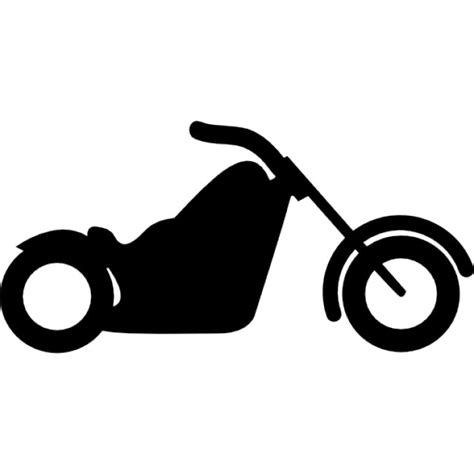 Motorcycle Side View Icons Free Download