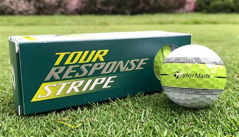 Taylormade Tour Response Stripe Golf Ball Review Golfalot