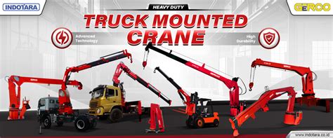 Jual Truck Mounted Crane Jual Knuckle Boom Marine Crane Jual