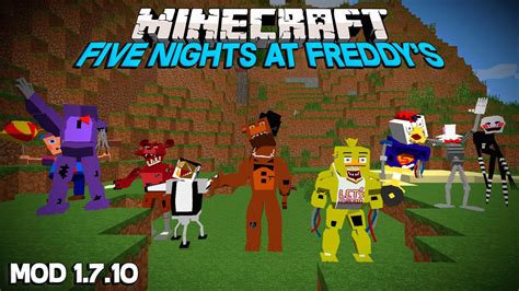 Five Nights At Freddys 3 Minecraft Mod 1710 En EspaÑol Youtube