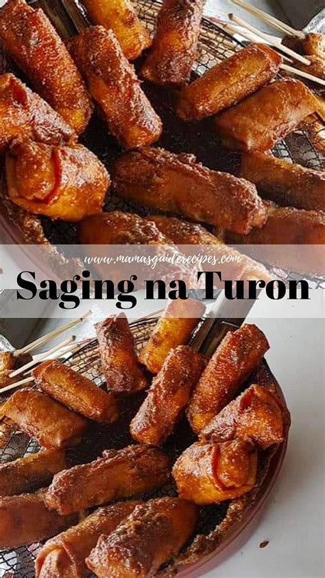 Maybe you would like to learn more about one of these? Saging na Turon | Turon, Food, Ripe jackfruit