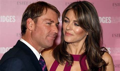 We are very similar in many ways. Liz Hurley and Shane Warne 'split' to get complicated over ...