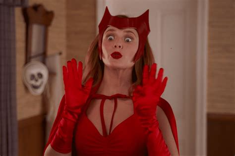 Wandavision New Poster Shows Off Scary Looking Scarlet Witch Fan