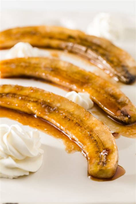 Caramelized Bananas Prepared Ways Range Oven And Microwave