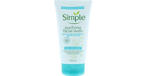 Simple Daily Skin Detox Purifying Facial Wash 150ml