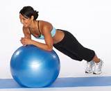 Exercise Routines Using A Ball Images