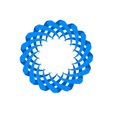 Gambar Radial Mandala Biru Biru Radial Lingkaran Mandala Pusaran