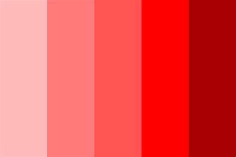 Shades Of Red Color Png Image Of Shades Of Red Color Palette Things