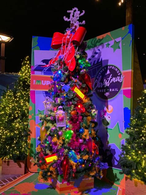 Disney Springs Christmas Tree Trail Wdw Vacation Tips