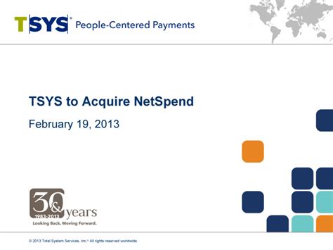 We did not find results for: NetSpend Holdings, Inc. - FORM 8-K - EX-99.1 - February 19, 2013