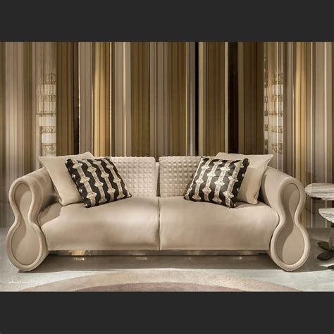 Luxury Quilted Leather Sofa Taylor Llorente Furniture Modern Sofa