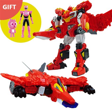 Kids Toy Miniforce Super Dino Power Ptera Sky Pterosaur Robot Armorbot