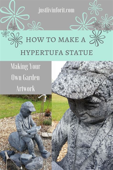 Collection by елена носенко • last updated 7 weeks ago. How to make your own hypertufa garden statue. Make your ...