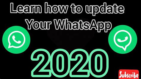 How To Update Your Whatsapp Youtube