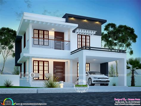 3 Bedroom 1800 Sqft Modern Home Design Kerala Home Design And Floor 2ee