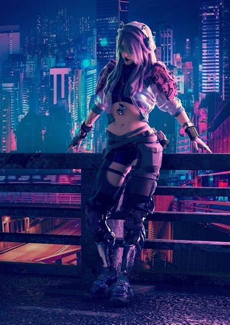 Moda Cyberpunk Cyberpunk 2077 Estilo Cyberpunk Cyberpunk City Arte