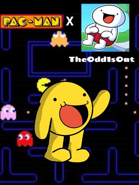 Pac Design34 Pac Man X Theodd1sout By Supermariomanuel On Deviantart