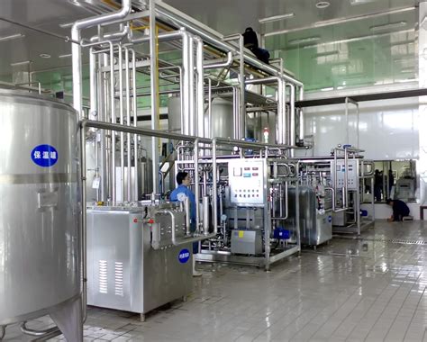 5 200 Tpd Uht Milk Processing Line With Milk Product Making Machine
