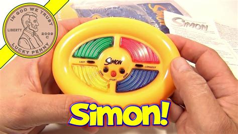 Simon Mini Pocket Electronic Handheld Game 2002 Milton Bradley