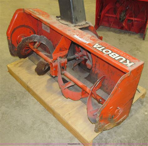 Kubota Bx2750 Snow Blower In Des Moines Ia Item R9159 Sold Purple Wave