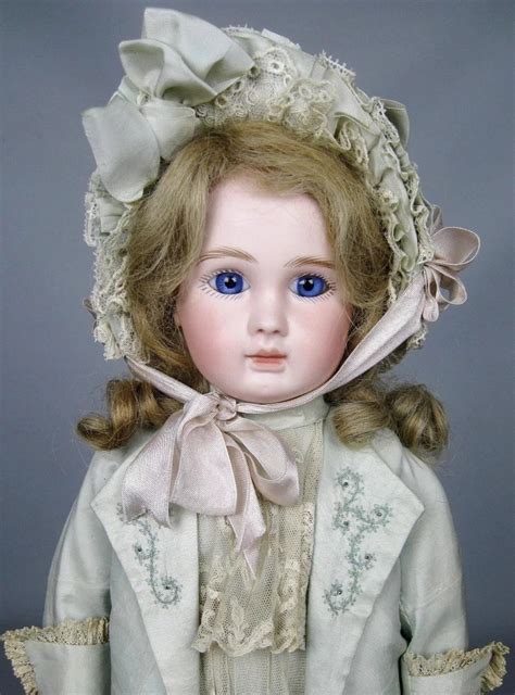 Gorgeous 17 Antique French Steiner Bebe Doll Porcelain Dolls For Sale
