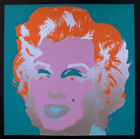 Andy Warhol Marilyn 1967 Hand Signed