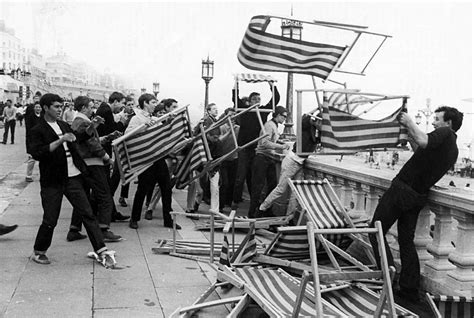 Mods Vs Rockers In The Battle Of Brighton Beach 1964