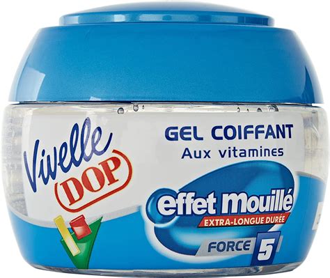 Vivelle Dop Gel Coiffant Effet Mouillé Force 5 150ml Uk