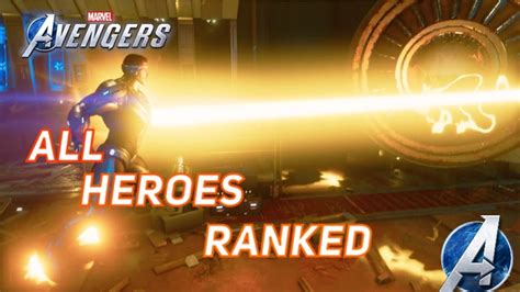 Marvels Avengers Game All Heroes Ranked Youtube