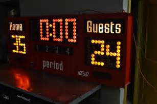Basketball Scoreboard From Nevco Early 1980s At 1stdibs