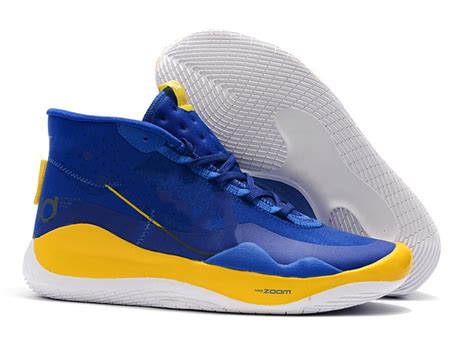 Submitted 3 years ago by 435435435. Compre 2019 Nuevo Kevin Durant 12 XII High KD 35 Warriors Home Blanco Azul Amarillo Hombres ...