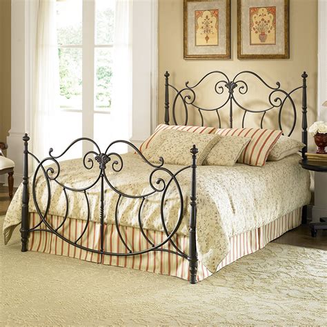 Romance The Bedroom With A Decorative Wrought Iron Bed Artisan