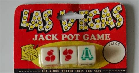 Our Vintage Adventures Las Vegas Jackpot Dice Game In Original