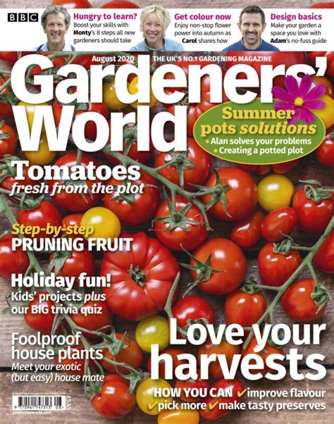 Bbc Gardeners World Magazine August 2020 Buy Back Issues And Single