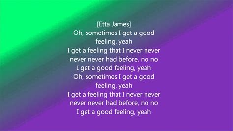 Flo Rida Good Feeling Lyrics Youtube